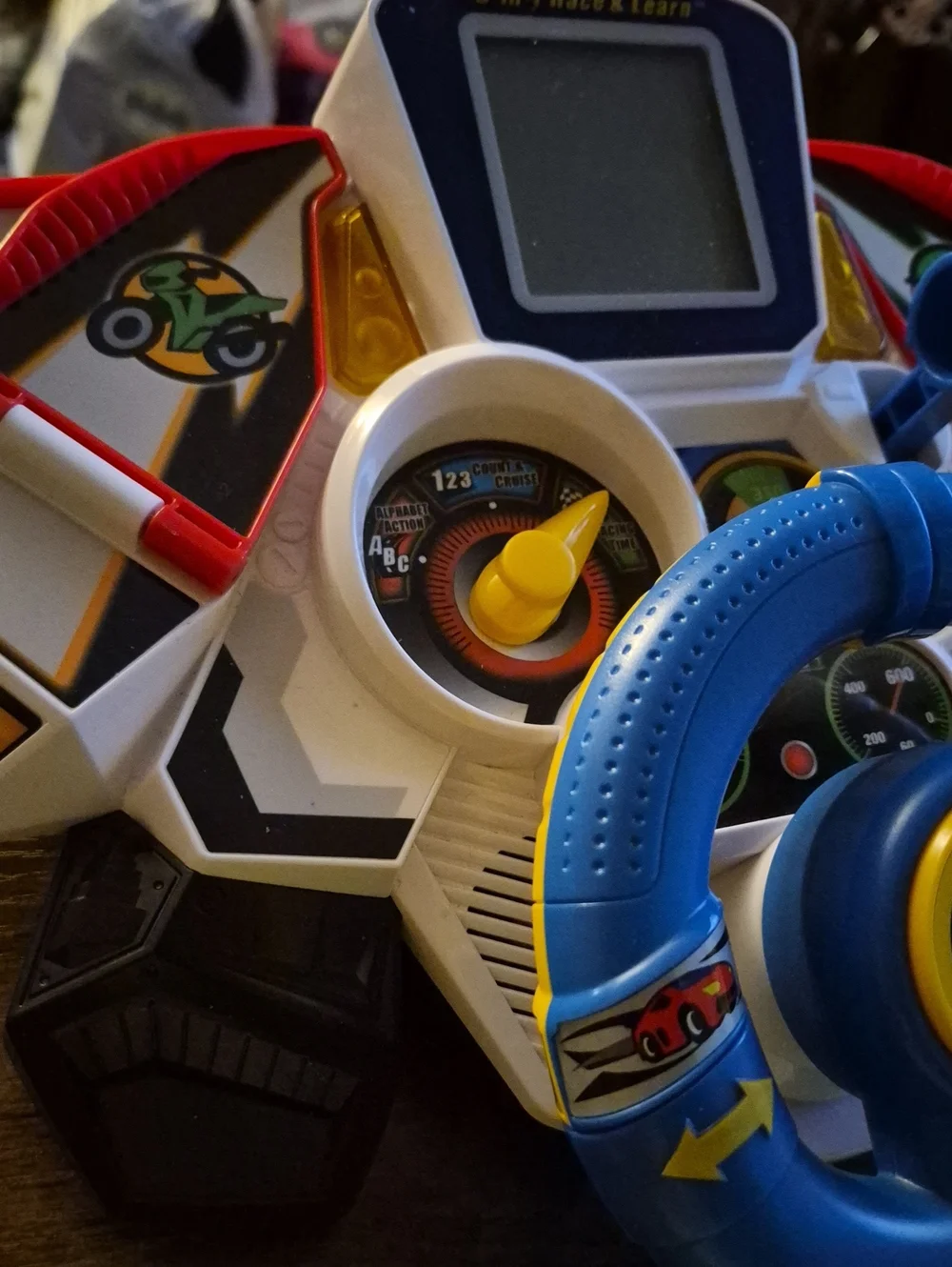 VTech 3-in-1 Race and Learn interactive toy steering wheel